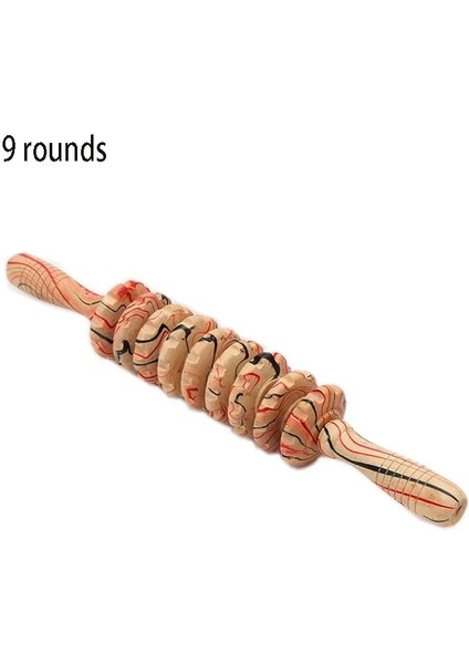 16 Tur Meridyen Çubuk Vücut Masajı Rulosu Belini Dövdü Sırt Masajı Boyun Bacak Ahşap Masajı Tam Vücut Masajı Sopa (Yurt Dışından) fırsatları