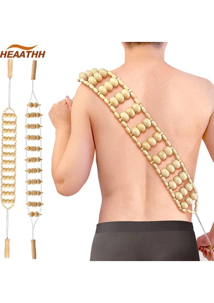 1 Adet Ahşap Sırt Masajı Rulo Halat Ahşap Terapi Masaj Aletleri Vücut Şekillendirici Aletler Vücut Şekillendirme Için, Kas Masajı Relax (Yurt Dışından) fiyatları