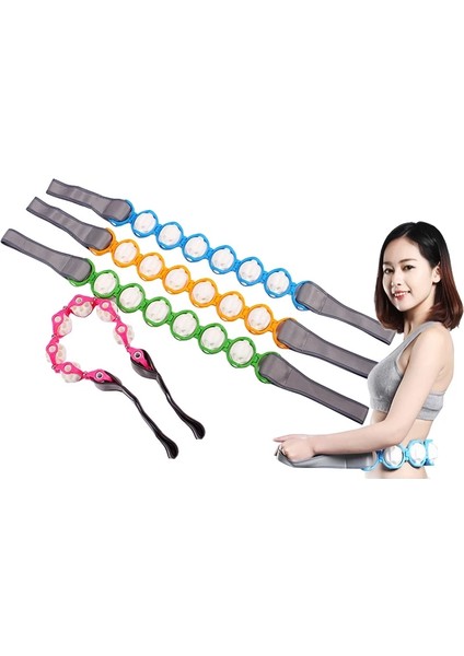 Yeşil Yeni Boyun Bel Sırt Silindiri Masajı Omuz Sırt Masajı Ekipmanları Omuz Masajı (Yurt Dışından) fiyatları