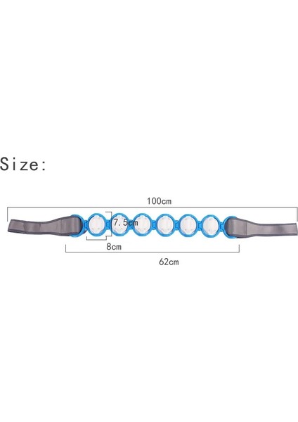 Yeşil Yeni Boyun Bel Sırt Silindiri Masajı Omuz Sırt Masajı Ekipmanları Omuz Masajı (Yurt Dışından) modelleri