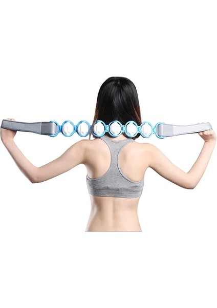 Yeşil Yeni Boyun Bel Sırt Silindiri Masajı Omuz Sırt Masajı Ekipmanları Omuz Masajı (Yurt Dışından) indirimleri