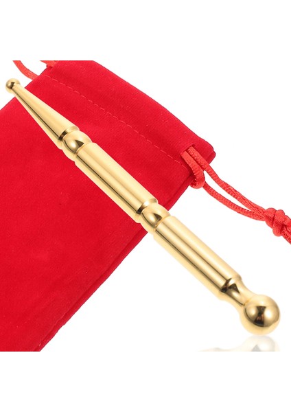 Sarı Kalem Noktası Aracı Sopa Akupunktur Noktası Refleksoloji Tetik Doku Derin Vücut Masajı Akupunktur Pirinç Yüz Probu Çubuk Araçları Ev (Yurt Dışından) fiyatları