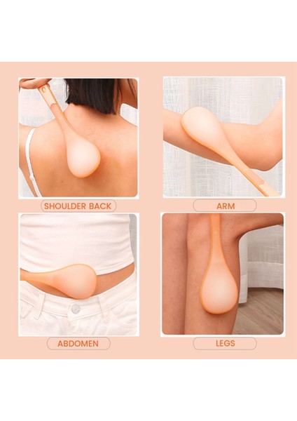 C-Pembe Silikon Meridyen Tokat Tahtası Gua Sha Plaka Dayak Masaj Sopası Sırt Vücut Masajı Için Detoks Masaj Sopası Kan Dolaşımı (Yurt Dışından) indirimleri