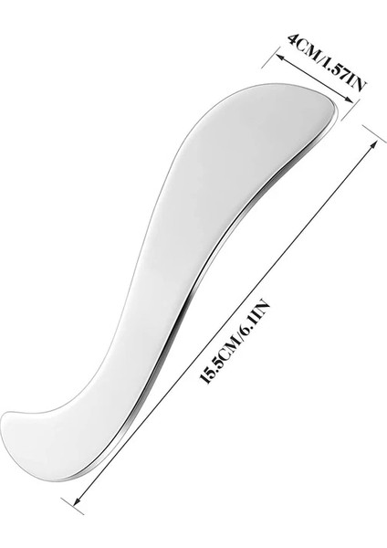 Stil 16 Paslanmaz Çelik Iastm Terapi Gua Sha Kazıma Tahtası Masaj Aletleri Derin Doku Masajı Guasha Fasya Kurtarma Kas Gevşeme (Yurt Dışından)