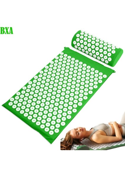 1 Akupunktur Masajı Yoga Mat Yastık Masaj Ağrıyı Hafifletmek Stres Sırt Vücut Ağrısı Başak Akupunktur Matı ve Yastık Seti Çanta ile (Yurt Dışından) fiyatları