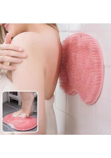 Mavi Ayak Fırçası Silika Jel Ayak Ovmak Banyo Masaj Banyosu Ölü Cilt Yıkama Ayak Banyosu Kaymaz Banyo Paspası (Yurt Dışından) fırsatları