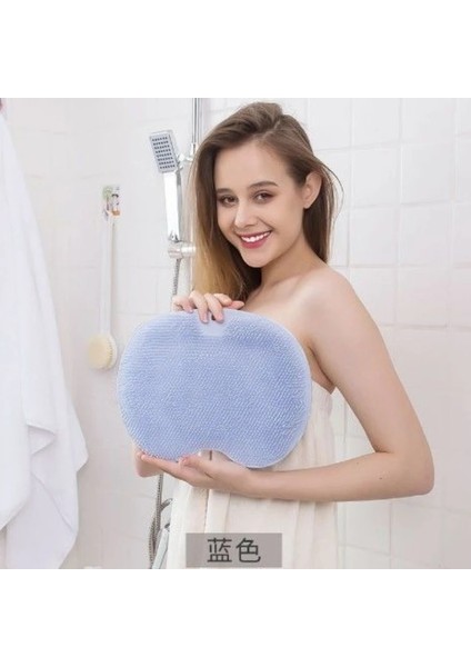 Mavi Ayak Fırçası Silika Jel Ayak Ovmak Banyo Masaj Banyosu Ölü Cilt Yıkama Ayak Banyosu Kaymaz Banyo Paspası (Yurt Dışından) indirimleri