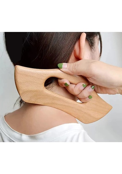 Stil C-1 Adet Ahşap Tekne Şekli Kazıma Tahtası Lenfatik Drenaj Gua Sha Masaj Aletleri Anti Selülit, Kas Yorgunluğunu Gidermek, Akupunktur Noktası Masajı (Yurt Dışından) modelleri