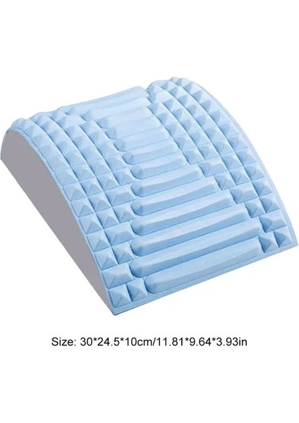 Mavi 02 Ayarlanabilir Omurga Tahtası Çok Seviyeli Tetik Noktası Sedye Boyun Bel Sırt Için Gevşeme Eva (Yurt Dışından)