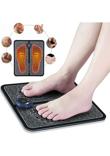 Uzaktan Kumanda Tarzı Ayak Masajı Fisioterapia Mat Massageador Kas Elektrikli Ems Sağlık Gevşeme Terapia Fisica Shiatsu Ayak Masajı (Yurt Dışından) fiyatları