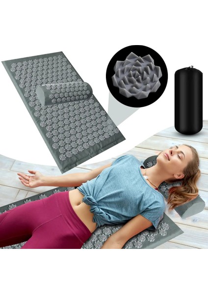 Sadece Çanta ile Mat Masaj Minderi Yoga Akupunktur Mat Akupunktur Masaj Mat Stree Geri Vücut Ağrısı Rahatlatmak Başak Mat Ayak Masajı Shakti Mat (Yurt Dışından) fırsatları