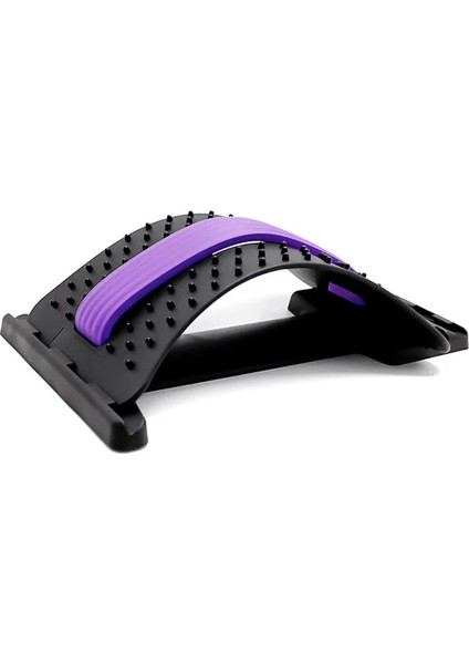 W2 Mor Sırt Masajı Sedye Ekipmanları Massageador Sihirli Destek Streç Fitness Gevşeme Omurga Ağrısı Bel Rölyef Sırt Sedye (Yurt Dışından)