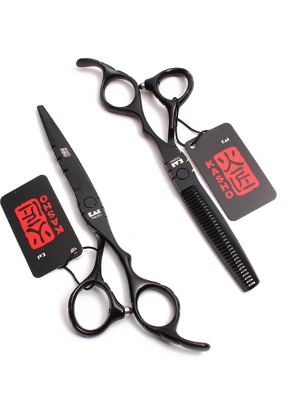 H1010-HEI-C-55N Berber Makası Profesyonel 5.5 "6" Jp Paslanmaz Kesme Makası Inceltme Makası Kuaförlük Makas Saç Kesimi Seti Makas H1010 (Yurt Dışından)