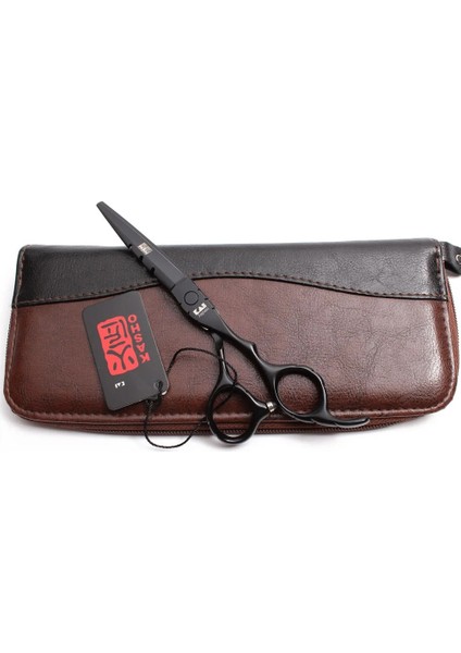 H1010-HEI-C-55N Berber Makası Profesyonel 5.5 "6" Jp Paslanmaz Kesme Makası Inceltme Makası Kuaförlük Makas Saç Kesimi Seti Makas H1010 (Yurt Dışından)