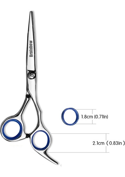 Inceltme Çantası Brainbow 6 Inç Kesme Inceltme Şekillendirme Aracı Saç Makası Paslanmaz Çelik Salon Kuaförlük Makası Düzenli Düz Diş Bıçakları (Yurt Dışından) indirimleri
