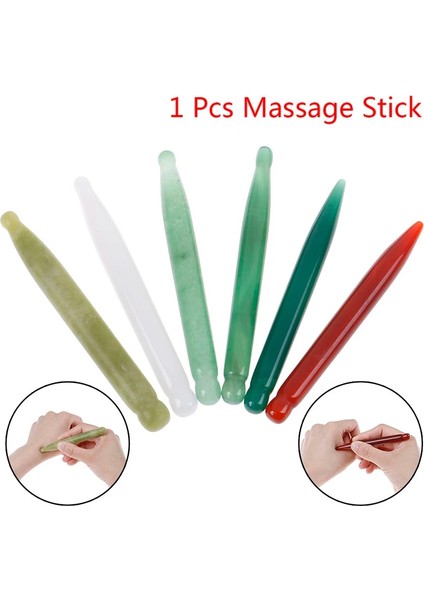 Doğal Yeşim Guasha Kazıma Yüz Masaj Değnek Terapi Sopa Noktası Guasha Faical Masaj Tedavisi Sıcak (Yurt Dışından) modelleri