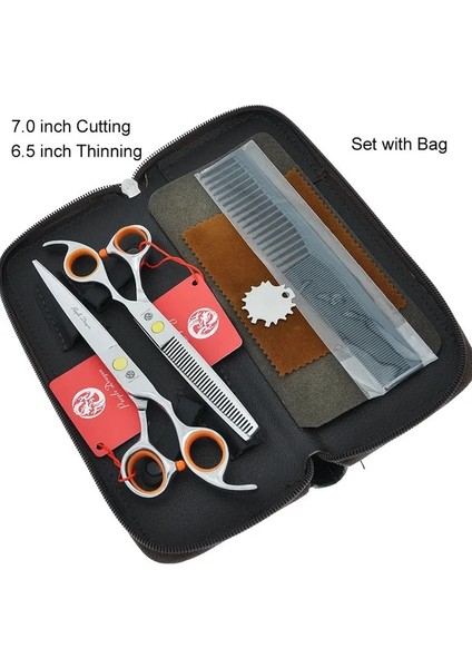 A0129B-01-70 7.0 "büyük Saç Makas Japonya 440C Profesyonel Kuaförlük Kesme Makas Salon Kuaför Inceltme Tijeras Saç Kesme Makineleri A0128G (Yurt Dışından) fiyatları