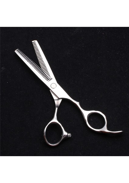 C2008 Yin Tt 6n 6 '' 17 cm Özel Logo 440C Gümüş Vida Kuaförlük Makas Inceltme Makas Profesyonel Saç Makas Berber Dükkanı C2008 (Yurt Dışından)