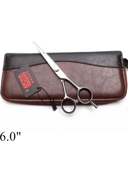 H1021-C-6YY Profesyonel Kuaförlük Makas 5.5 "6" Japonya Paslanmaz Saç Kesme Makas Inceltme Makası Berber Makas Dropshipping H1021 (Yurt Dışından)