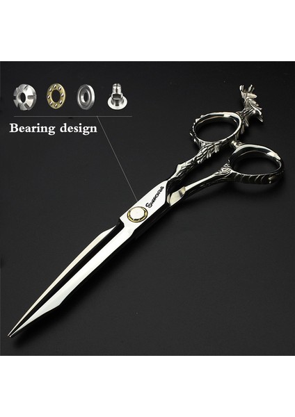 6 Inç Inceltme Profesyonel Saç Makası Saç Kesimi Makas 6.0 Inç Yüksek Kaliteli Kesme Saç Kesimi Makas Seti (Yurt Dışından) fırsatları