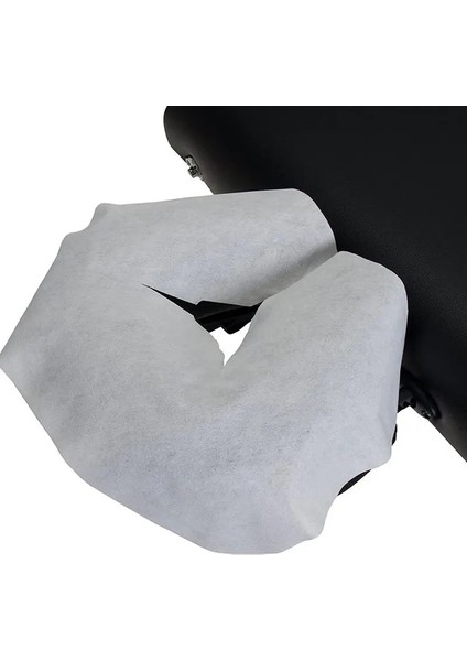 200 Adet 200 ADET/100 Adet Güzellik Salonu Spa Masaj Minderi Tek Kullanımlık Masaj Kafalık Pedleri Yüz Delik Yastık Örtüsü Yüz Havlusu 28.5X28.5CM (Yurt Dışından)