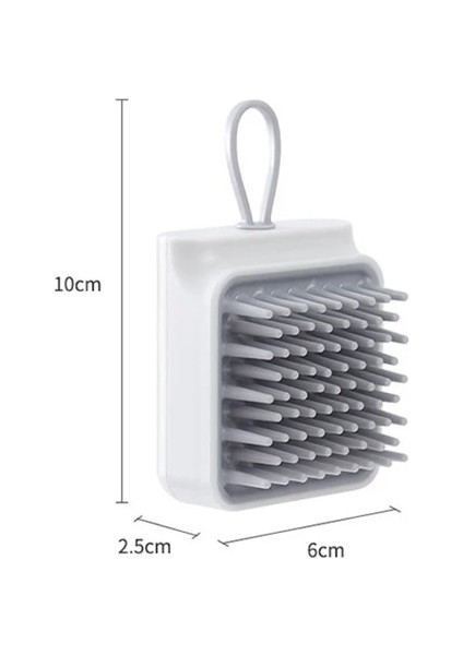 1 Adet Tpr Tipi Saç Derisi Masaj Fırçası Temiz Saç Derisi Silikon Şampuan Saç Derisi Hava Yastığı Yumuşak Tarak Saç Yıkama Kafası Spa Masaj Banyo Aracı (Yurt Dışından) fiyatları