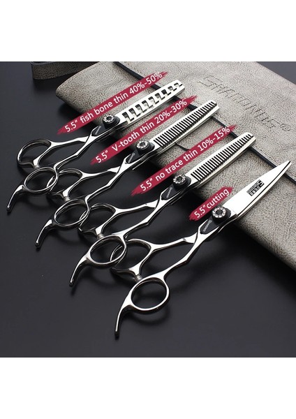 6 Inç Kesim 5/5.5/6 Inç Sharonds Kuaförlük Makas Profesyonel Kuaför Makas Traceless Diş Makas Kombinasyonu Aracı (Yurt Dışından) fırsatları