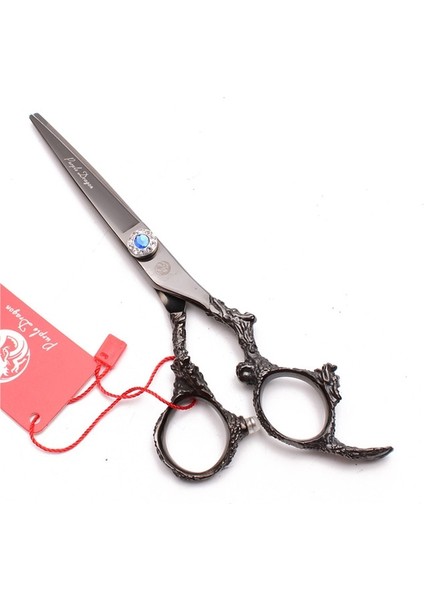 Z9005-B Hei C 5.5n 5.5 "16 cm Titanyum Mor Ejderha Profesyonel Kuaför Makası Inceltme Makası Kesme Makası Salon Saç Makası Z9005 (Yurt Dışından)