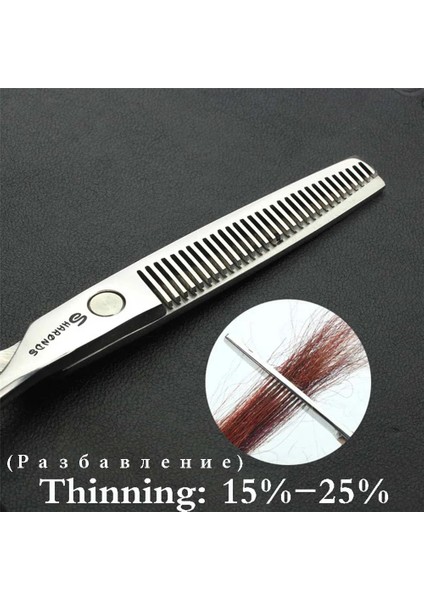 7.5 Inç Ince 20-30 Keskin Makas Seti Sharonds 440C 6/7/7.5 Inç Saç Kesimi Inceltme Makas Profesyonel Berber Dükkanı Kuaförlük Makas Saç Makası (Yurt Dışından) modelleri