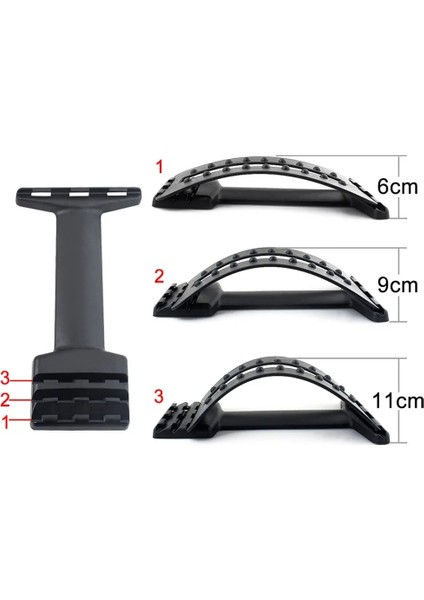 Sırt Masajı Sihirli Sedye Fitness Ekipmanları Streç Relax Mate Sedye Bel Desteği Omurga Ağrısı Giderici Kayropraktik (Yurt Dışından) fiyatları