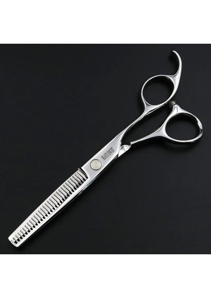 1 Adet 6 Inç Profesyonel Saç Makas Kuaförlük Seti Berber Kesme Makası Çocuk Güvenliği Kullanımı (Yurt Dışından)