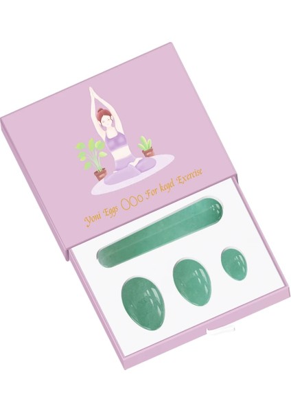 Kutulu Delinmiş Set Yeşil Aventurin Yoni Yumurta Kege Topu 100% Doğal Yeşim Yumurta Kadın Kegel Egzersiz Delinmiş ve Delinmemiş Kadınsı Hijyen Topları (Yurt Dışından) indirimleri