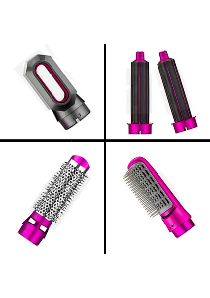 Açık Mor Ingiltere Tak Dyson Airwrap 5 In 1 Saç Kurutma Makinesi Sıcak Tarak Seti Profesyonel Bukle Makinesi Saç Düzleştirici Şekillendirici Aracı Saç Kurutma Makinesi Ev (Yurt Dışından)