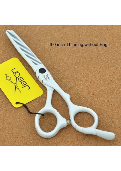 A0066D-05-60 Jason 5.5/6 Inç Profesyonel Saç Makası Salon Saç Kesimi Kesme Makas Japonya Çelik Berber Kuaförlük Inceltme Makas A0066D (Yurt Dışından) fiyatları