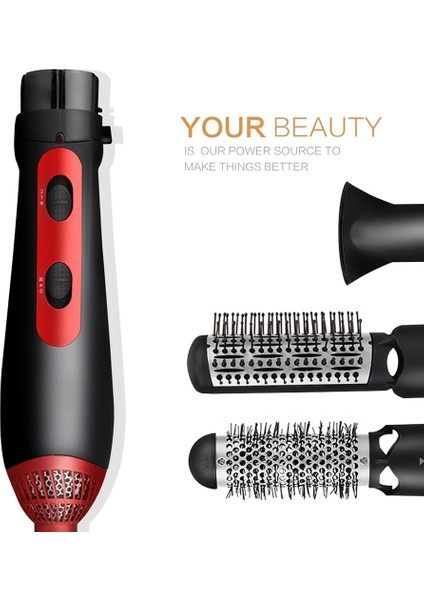 Abd Plug 3'ü 1 Arada Saç Kurutma Makinesi Fırçası Çok Fonksiyonlu Sıcak Hava Fırçası Profesyonel Saç Kurutma Makinesi ve Düzleştirme Fırçası Elektrikli Saç Üfleme Fırçası (Yurt Dışından) fırsatları