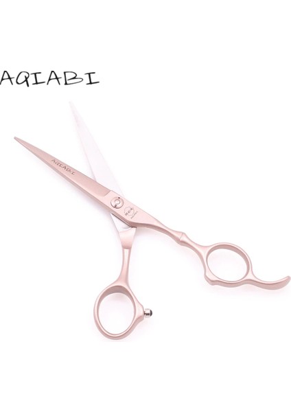 A9030 Jin T 55H Kuaförlük Makas 5.5 "aqıabı Gül Altın 440C Kesme Makas Inceltme Makası Profesyonel Saç Makası Berber Makası A9030 (Yurt Dışından)