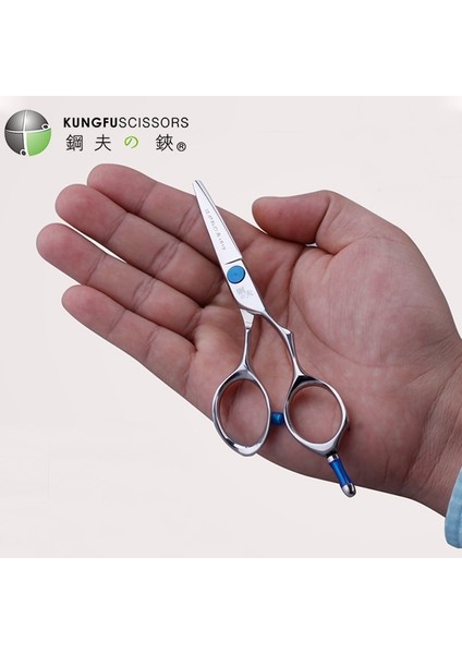 GFX450-2 4.5 Inç Kungfu 4.5/5 Inç Profesyonel Saç Kesme Makası Rulman Kuaförlük Saç Kesimi Makas (Yurt Dışından) fiyatları