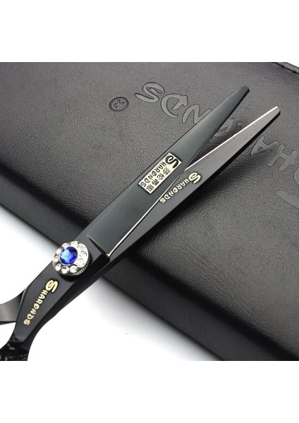 6 Inç Inceltme Siyah Ejderha Kuaförlük Makas 7 & 6 & 5.5 Inç Salon Profesyonel Kuaförlük Kesme Makası ve Inceltme Makası Seti (Yurt Dışından) indirimleri