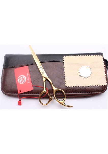 Z1005 Jin T 6.0n Z1005 6.0 Inç Mor Ejderha Altın Profesyonel Kuaförlük Kesme Makası Inceltme Makas Şekillendirici Araçları Insan Saç Makas (Yurt Dışından) indirimleri