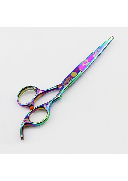 5.5 Inç Inceltme Profesyonel Japonya 440C 5.5 6 ''mor Kiraz Saç Makas Saç Kesimi Inceltme Berber Makas Kesme Makası Kuaför Makası (Yurt Dışından) modelleri