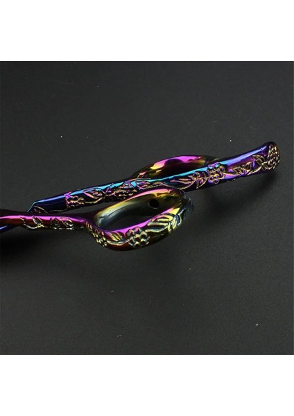 6 Inç Kesme Sharonds Japonya 440C Profesyonel Kuaförlük Sol El Makası 6 Inç Mor Salon Berber Dükkanı Inceltme Makas Seti (Yurt Dışından) indirimleri