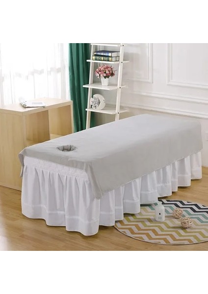 Açık Yeşil 120CM220CM Saf Pamuk Yıkanmış Pamuk Çarşaf Masaj Sağlık Kulübü Masaj Salonu Masaj Masası Için Yüz Deliği ile Adanmış (Yurt Dışından) fırsatları
