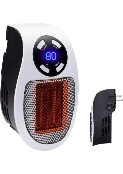 Beyaz Au Tak Yeni Stil Mini Ev Yatak Odası Ofis Masaüstü Isıtma Fanı Elektrikli Sıcak Hava Üfleyici Isıtıcı (Yurt Dışından) fırsatları