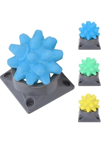 Mavi Fasya Masaj Topu 70° Kıyı Sertliği Dikenli Masaj Sert Top Çok Fonksiyonlu Çıkarılabilir Yorgunluk Eğitimi Için Rahatlama (Yurt Dışından) fiyatları