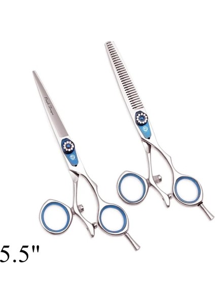 Z9019 Yin D 55N Profesyonel Kuaförlük Makas 5.5 "6" Mor Ejderha Jp 440C Döner Başparmak Saç Kesme Makas Berber Inceltme Makası Z9019 (Yurt Dışından)