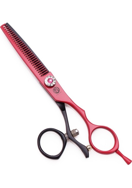 Z9019 Yin D 55N Profesyonel Kuaförlük Makas 5.5 "6" Mor Ejderha Jp 440C Döner Başparmak Saç Kesme Makas Berber Inceltme Makası Z9019 (Yurt Dışından)