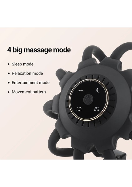 12 Pençe 3 Mod Elektrikli Kafa Masajı Kablosuz Bağlantı Müzik 4 Mod Kafa Kazıyıcı Masaj Saç Derisi Yorgunluğu Giderir Rahatla Beyin USB Şarjı (Yurt Dışından) modelleri