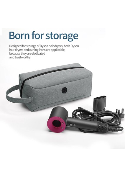 Ejderha Dans Kumaş Taşınabilir Seyahat Çantası Saklama Çantası Dyson Saç Kurutma Paketi Küçük Parçalar Taşıma Çantası Asılı Çanta Organizatör Aksesuarları Kapasiteli (Yurt Dışından) fiyatları