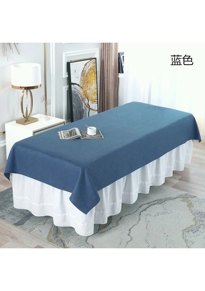 Koyu Kahve 90CM220CM Düz Renk Güzellik Salonu Levha Kalınlaşmak Saf Pamuk Masaj Için Özel Kirli Güzellik Levha Hiçbir Delik (Yurt Dışından)
