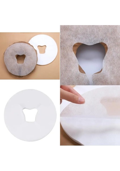 Parlak Mavi 100/ADET/PAKET Tek Kullanımlık Yüz Delik Yatak Masa Örtüsü Kafalık Yüz Delik Masa Örtüsü Kafalık Güzellik Salonu Masaj Aksesuarları (Yurt Dışından) modelleri